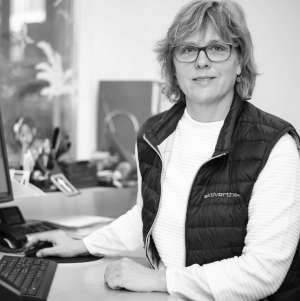 Daniela Mattle bei der Arbeit