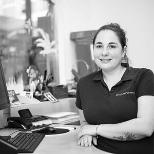 Carmen Latassa bei der Arbeit
